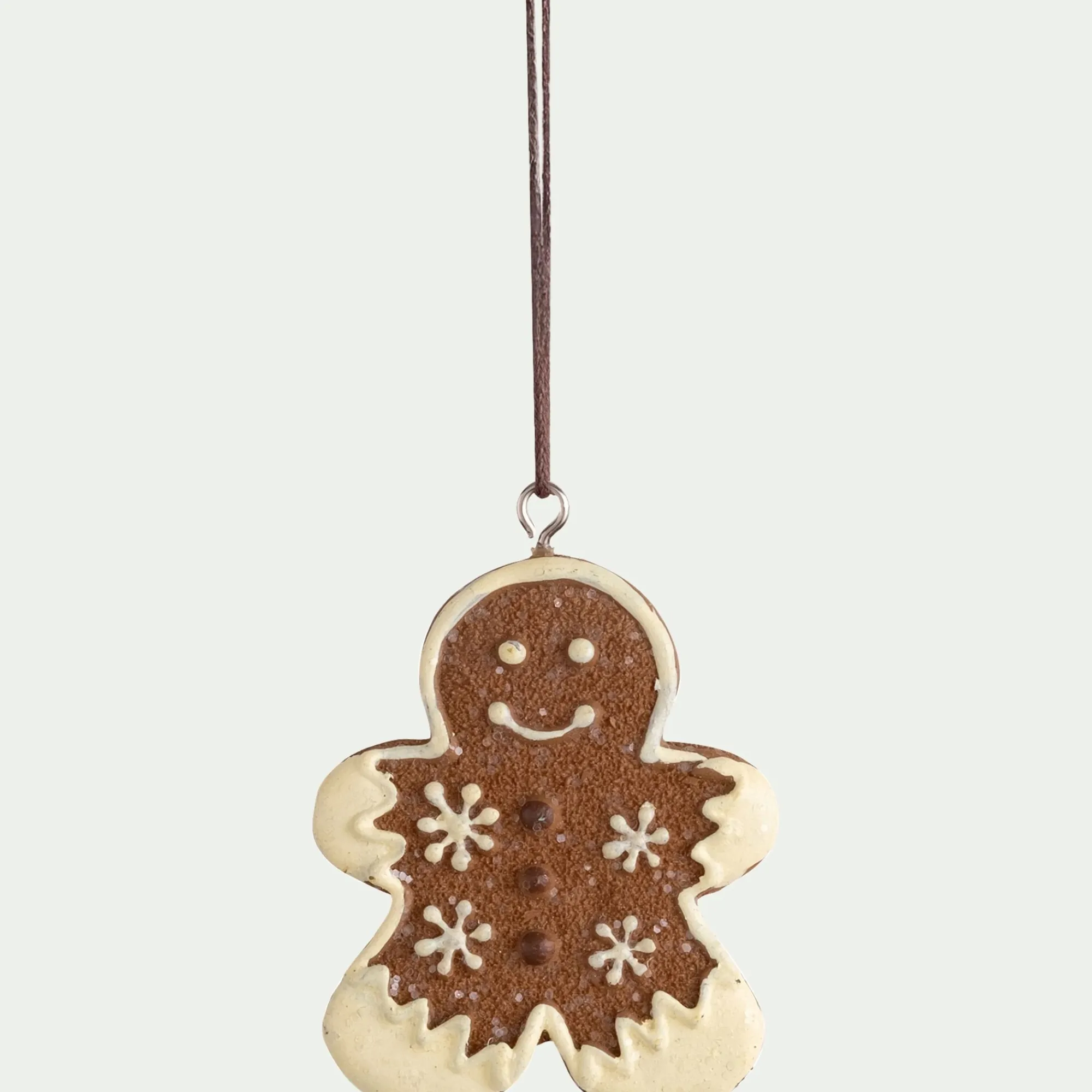 alinea Suspension De Noël*Suspension de Noël biscuit H6,5cm - (modèle aléatoire) Marron