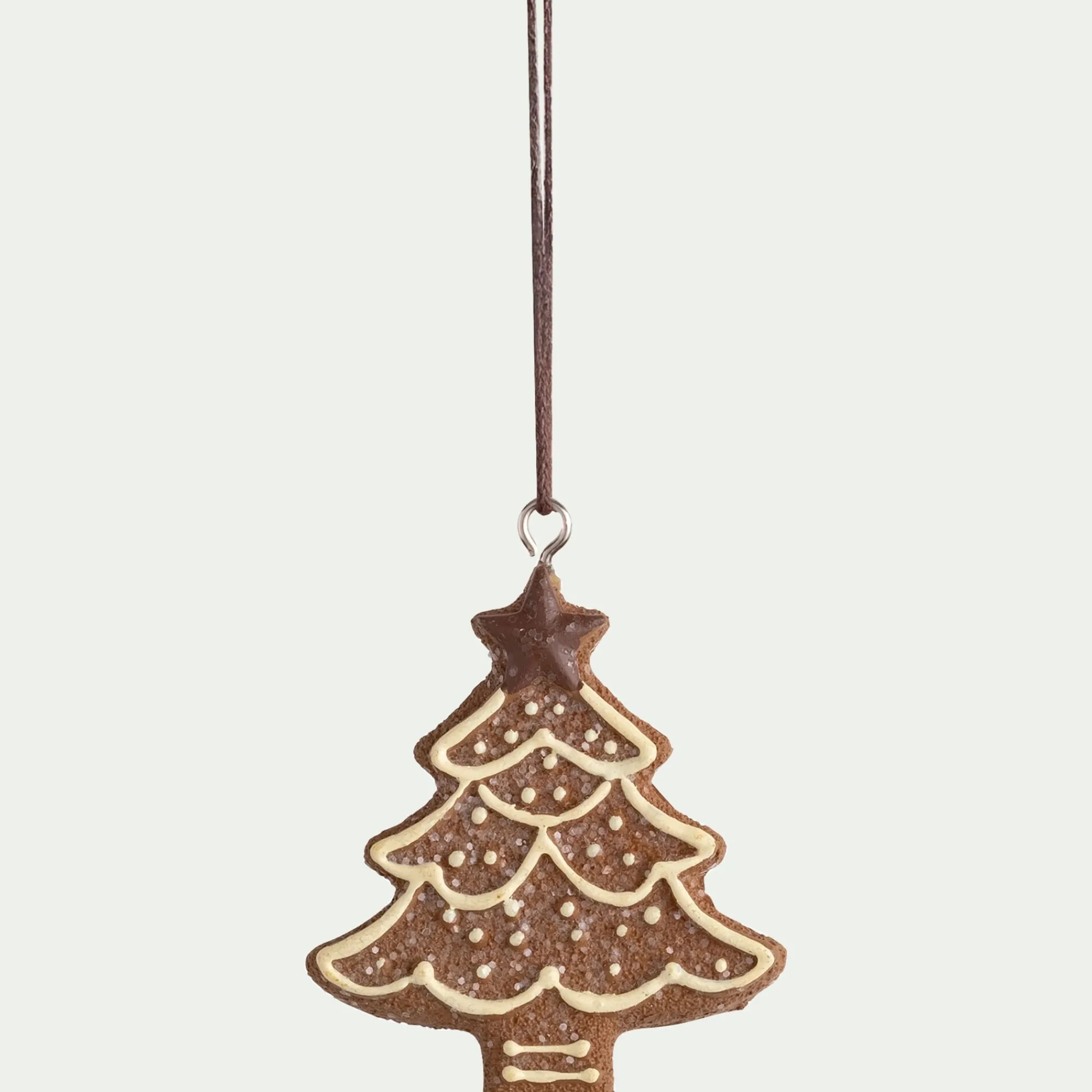 alinea Suspension De Noël*Suspension de Noël biscuit H6,5cm - (modèle aléatoire) Marron