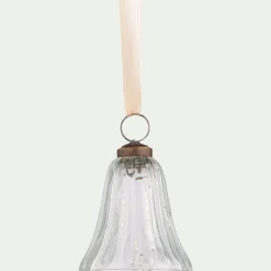 alinea Suspension De Noël*Suspension de Noël cloche en verre H9cm - transparent