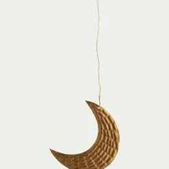 alinea Suspension De Noël*Suspension de Noël lune H8cm - Doré
