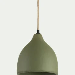 alinea Suspension Électrifiée*Suspension électrifiée en ciment D20cm - Vert