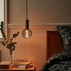 alinea Suspension Électrifiée*Suspension électrifiée en fer D10x150cm - Noir