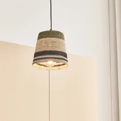 alinea Suspension Naturelle|Suspension Électrifiée*Suspension électrifiée en jonc de mer D14cm - Naturel