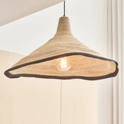 alinea Suspension Naturelle|Suspension Électrifiée*Suspension électrifiée en jonc de mer D91cm - Naturel