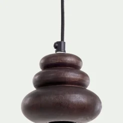 alinea Lustre De Salle À Manger|Lustre*Suspension électrifiée en manguier H10cm - Naturel
