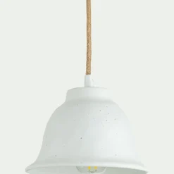 alinea Suspension Électrifiée*Suspension électrifiée en porcelaine D16cm - Blanc