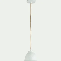 alinea Suspension Électrifiée*Suspension électrifiée en porcelaine D16cm - Blanc