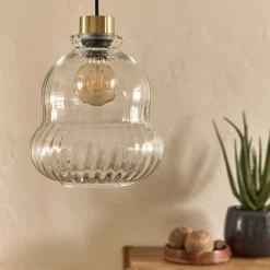 alinea Suspension Électrifiée*Suspension électrifiée en verre D24,5cm - Transparent