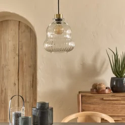 alinea Suspension Électrifiée*Suspension électrifiée en verre D24,5cm - Transparent