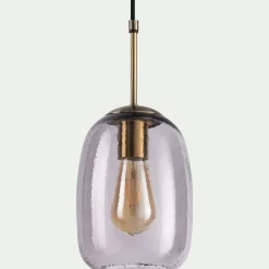 alinea Suspension Électrifiée*Suspension électrifiée en verre D15,5cm - Gris