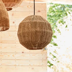 alinea Lustre De Salle À Manger|Suspension Naturelle*Suspension non électrifiée en jute D36xH30cm Naturel