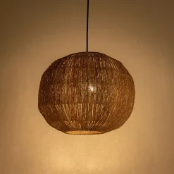 alinea Lustre De Salle À Manger|Suspension Naturelle*Suspension non électrifiée en jute D36xH30cm Naturel