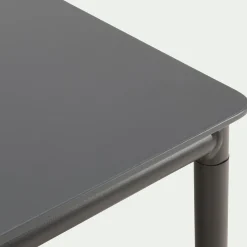 alinea Table Basse Exterieur*Table basse de jardin carrée en aluminium - Gris