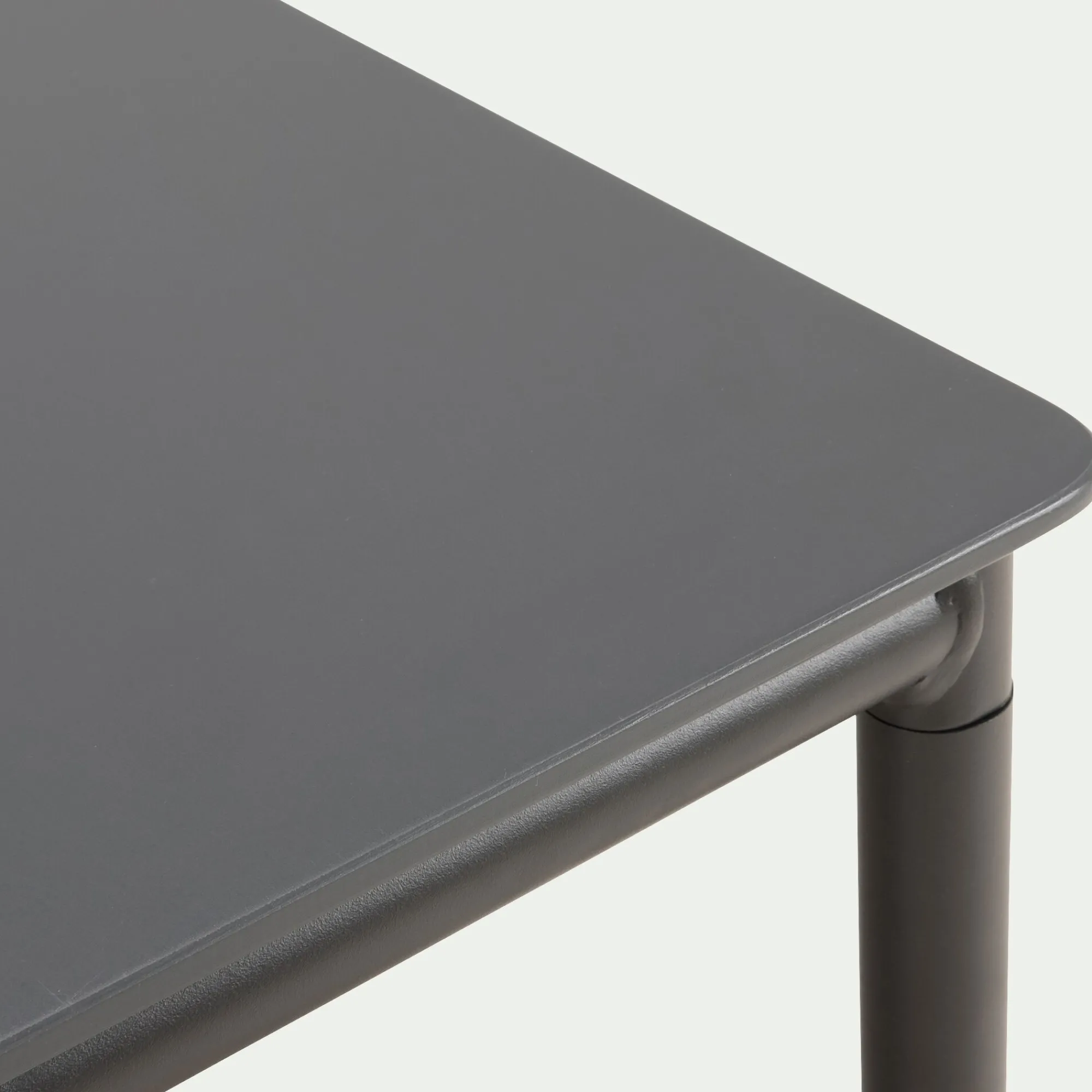 alinea Table Basse Exterieur*Table basse de jardin carrée en aluminium - Gris