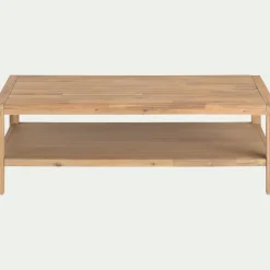 alinea Table Basse*Table basse en acacia - Bois clair