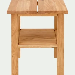 alinea Table De Chevet*Table de chevet en chêne massif 1 tablette - Bois clair