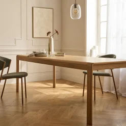 alinea Table Extensible*Table de repas extensible en chêne - (10 à 12 places) Bois clair