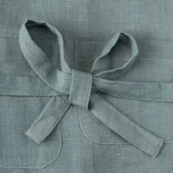 alinea Tablier Et Torchon*Tablier effet froissé en lin et coton - calaluna Bleu