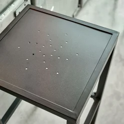 alinea Tabouret Haut De Bar*Tabouret de bar en acier - H74cm Noir