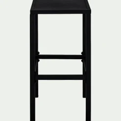 alinea Tabouret Haut De Bar*Tabouret de bar en acier - H74cm Noir