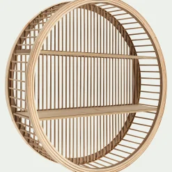 alinea Étagère Murale*Étagère déco en bambou D60cm - Naturel