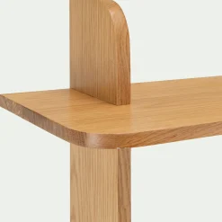 alinea Étagère Murale*Étagère murale asymétrique en chêne L138cm - Bois clair