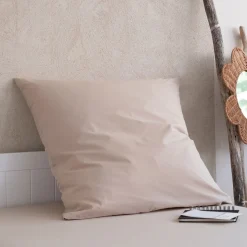 alinea Bureau Enfant|Linge De Lit Enfant*Taie d'oreiller enfant en coton 65x65cm - Beige alpilles