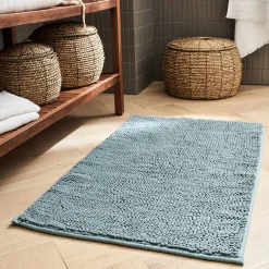 alinea Tapis De Bain|Accessoire De Salle De Bain*Tapis de bain antidérapant 50x80cm - calaluna Bleu