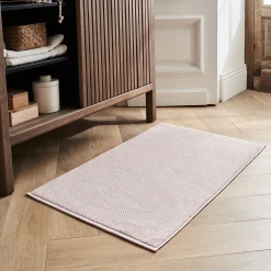 alinea Tapis De Bain*Tapis de bain en coton bio - rosa 50x80cm Rose