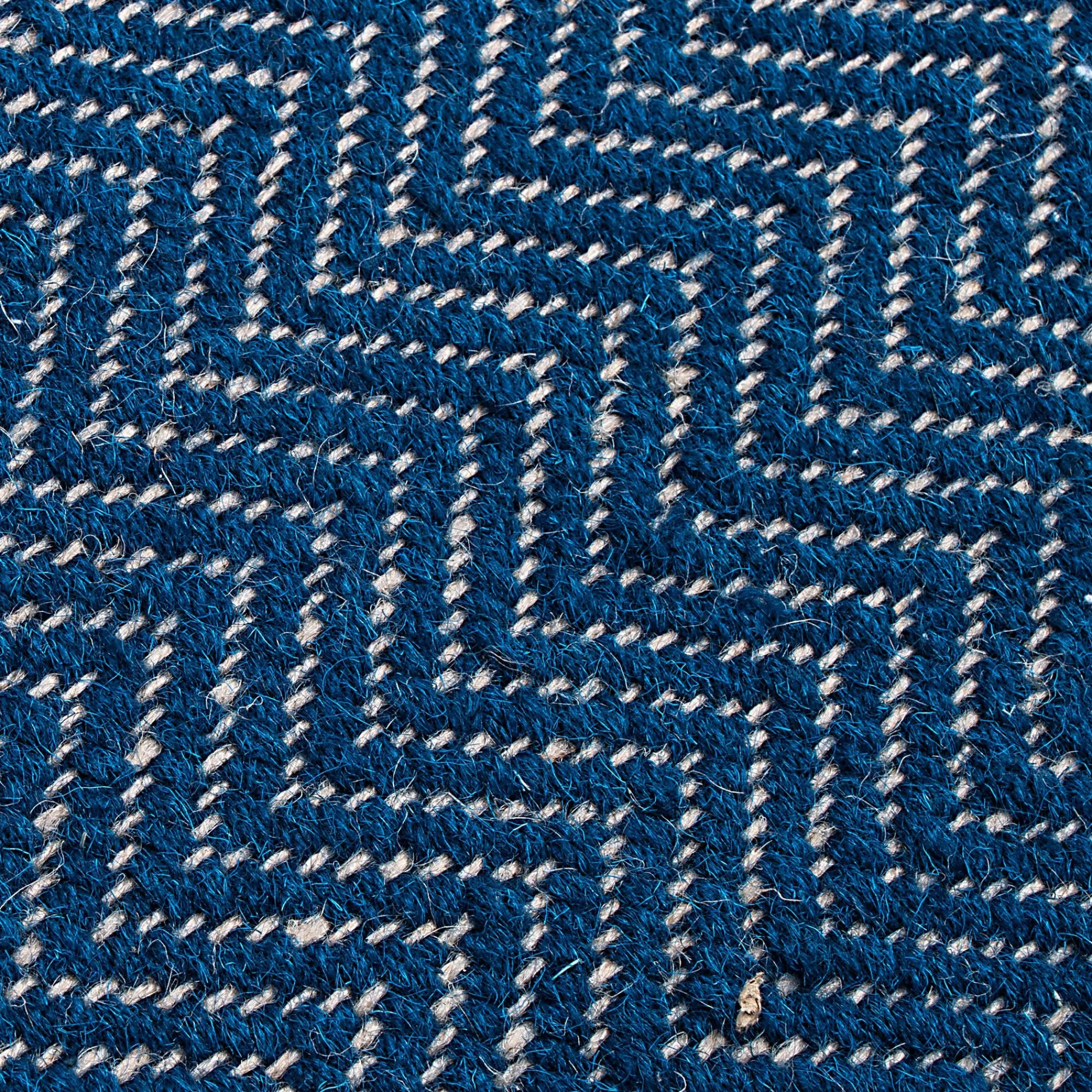 alinea Tapis En Laine|Tapis En Jute*Tapis de couloir et laine et jute - figuerolles 60x200cm Bleu