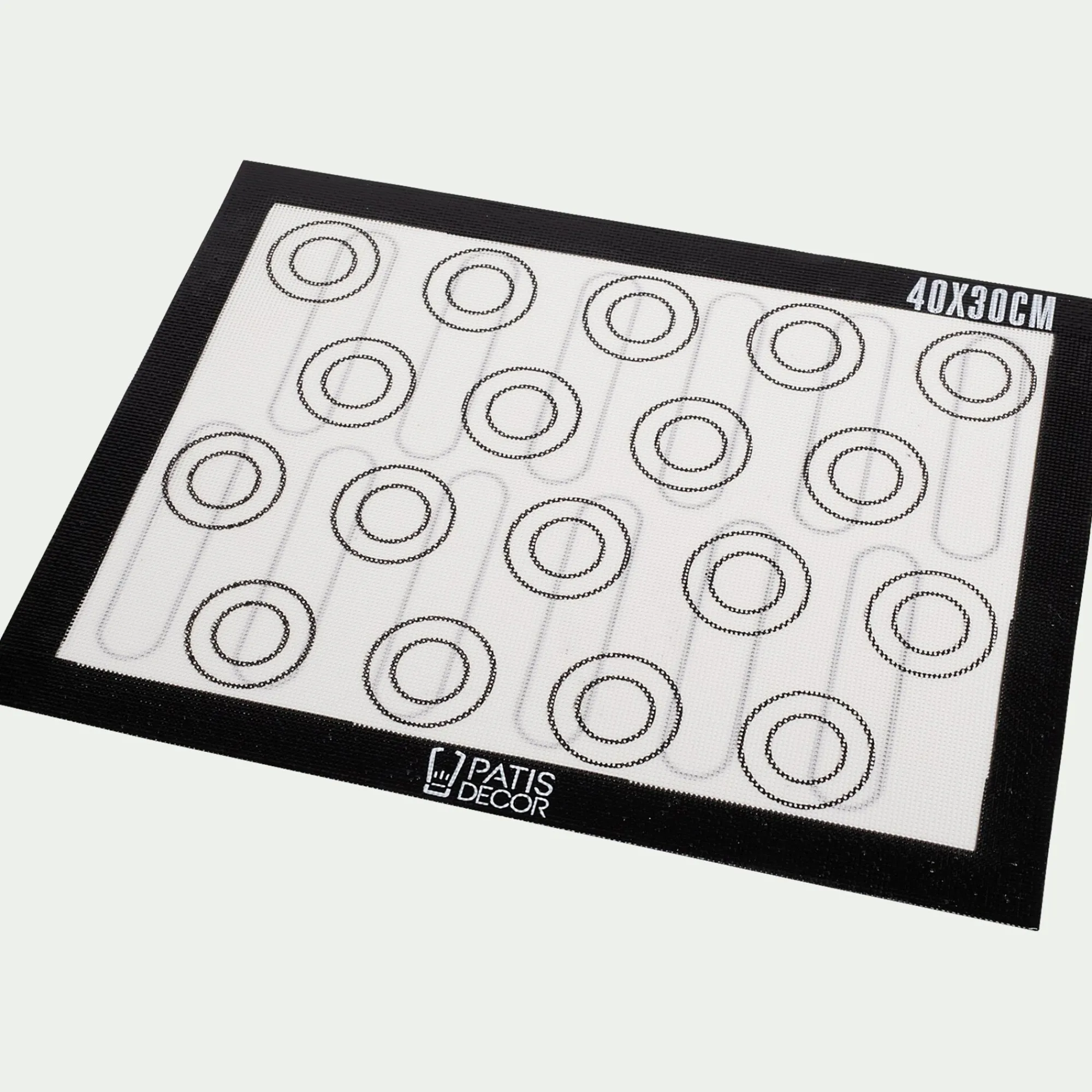 alinea Tapis De Cuisson*Tapis de cuisson en silicone spécial macarons & éclairs 40x30cm - Transparent