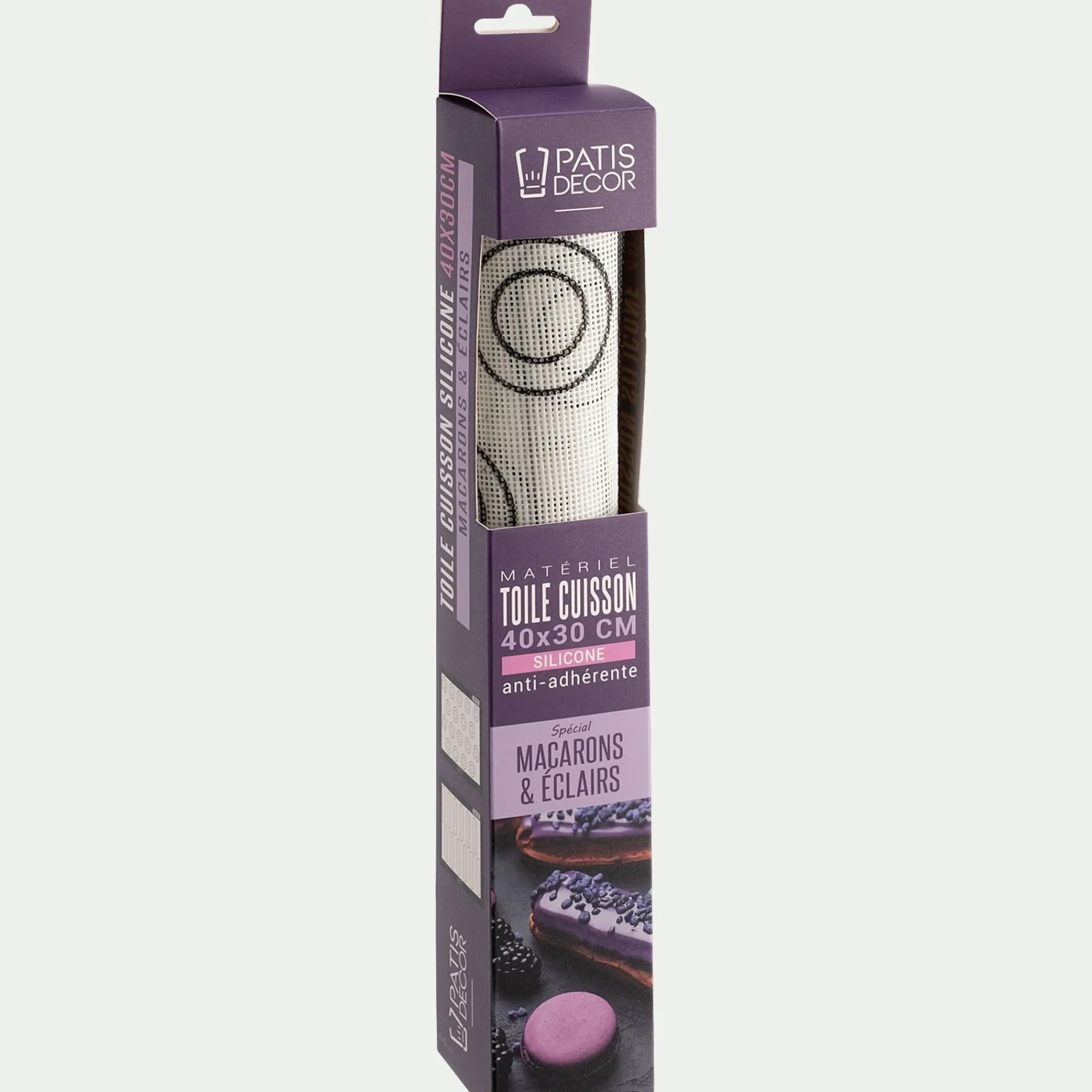 alinea Tapis De Cuisson*Tapis de cuisson en silicone spécial macarons & éclairs 40x30cm - Transparent