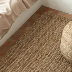 alinea Tapis En Jute|Tapis Uni*Tapis d'intérieur en jute - 170x230cm Naturel