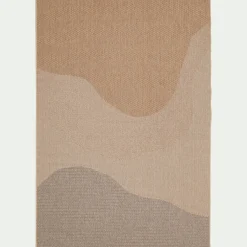 alinea Tapis Exterieur|Tapis D'Extérieur*Tapis intérieur et extérieur à motifs abstraits 120x170cm - Beige