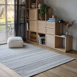 alinea Tapis Exterieur|Tapis D'Extérieur*Tapis intérieur et extérieur à motifs - 120x170cm Marron
