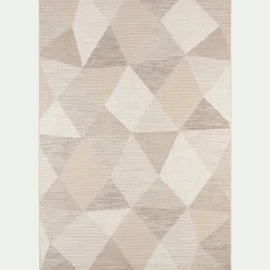 alinea Tapis Exterieur|Tapis D'Extérieur*Tapis intérieur et extérieur à motifs 200x290cm - Beige