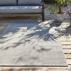 alinea Tapis Exterieur|Tapis D'Extérieur*Tapis intérieur et extérieur - 120x170cm Gris