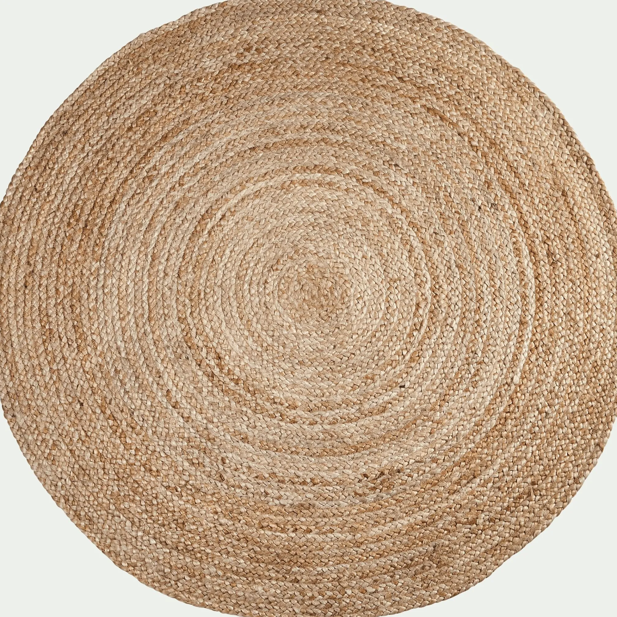 alinea Descente De Lit|Tapis En Jute*Tapis rond en jute - D90cm Naturel