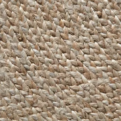 alinea Tapis De Salon*Tapis rond en jute - D180cm Naturel