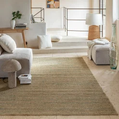 alinea Tapis De Salon*Tapis synthétique effet chiné 200x290cm - Naturel