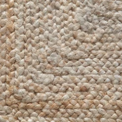 alinea Tapis En Jute|Tapis Uni*Tapis tressé en jute - 200x290cm Naturel