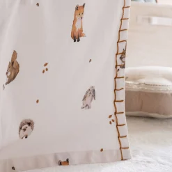 alinea Matelas Enfant|Tipi*Tente de lit en coton l152xh106cm - Blanc