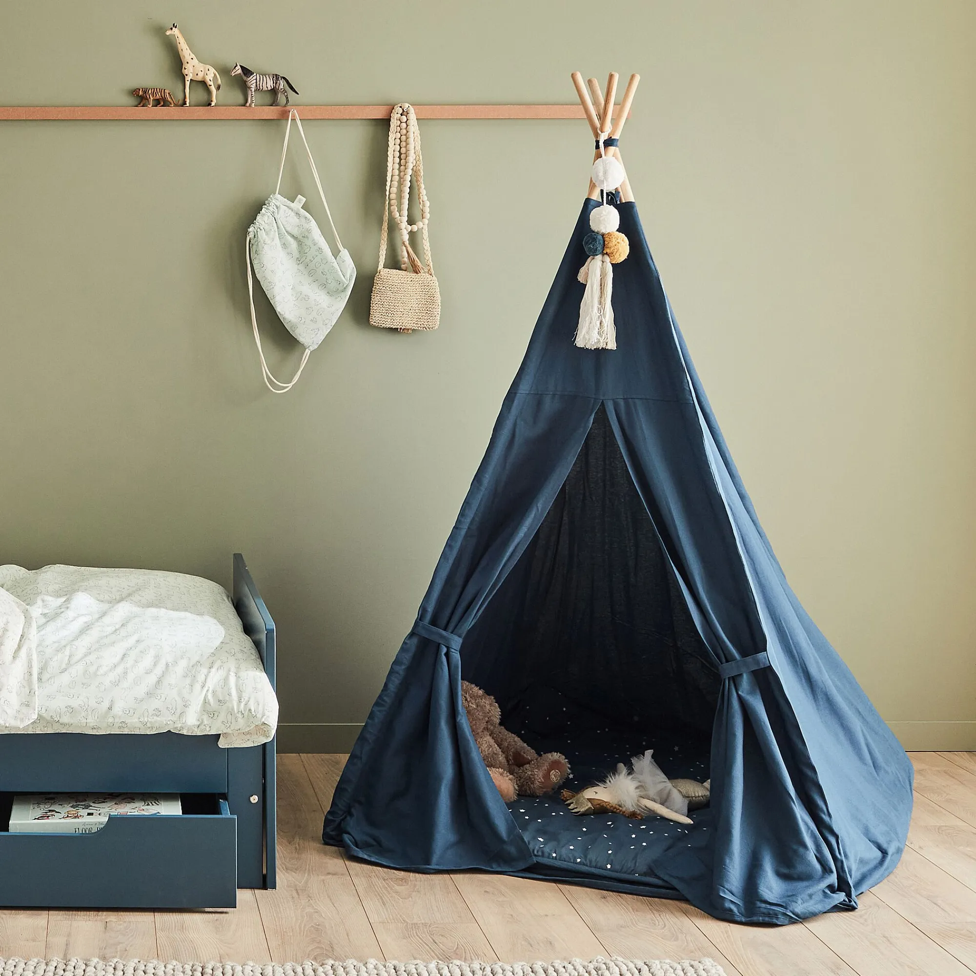 alinea Matelas Enfant|Tipi*Tipi pour enfant - figuerolles Bleu