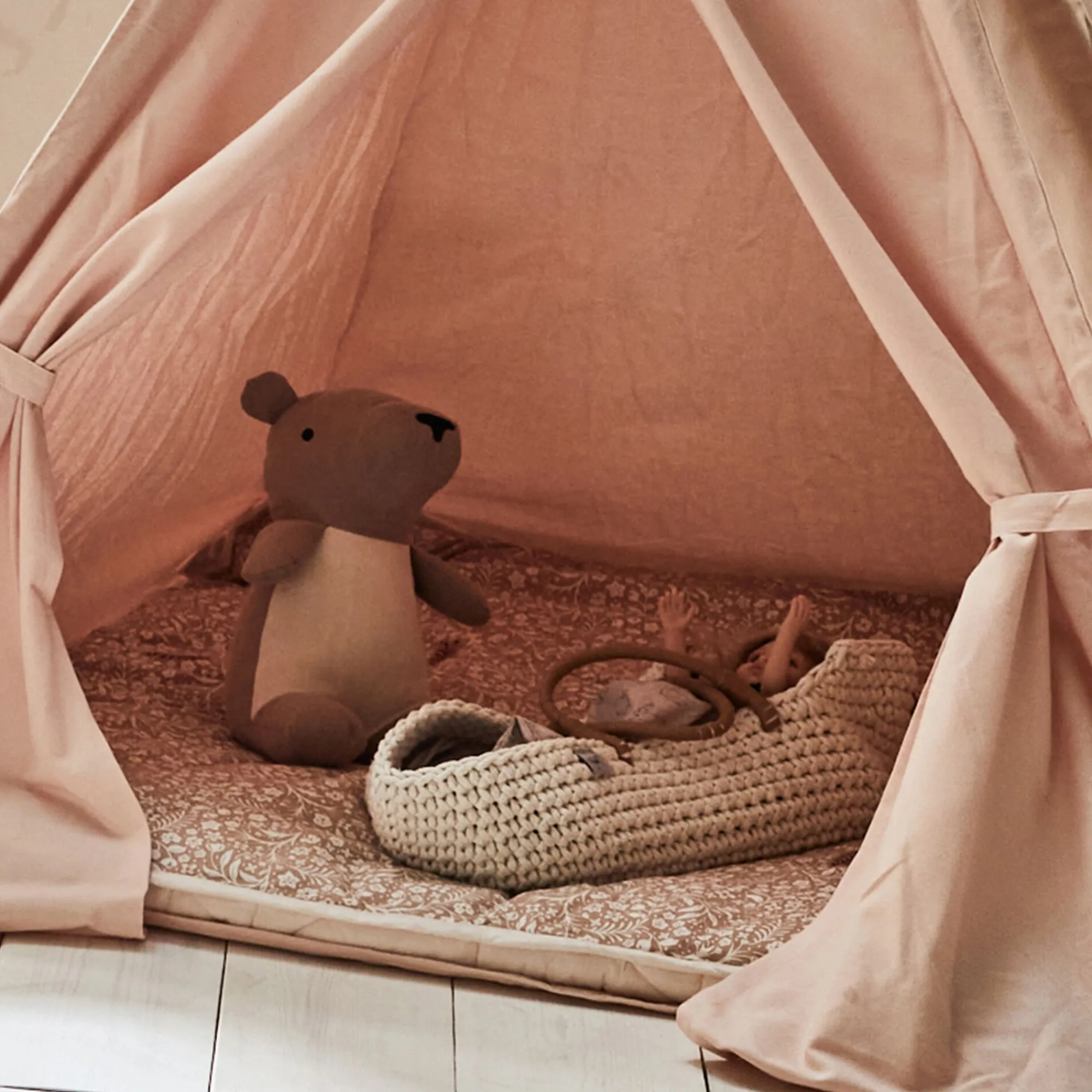 alinea Matelas Enfant|Tipi*Tipi pour enfant avec tapis - argile Rose