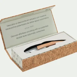 alinea Accessoire Vin*Tire-bouchon à double levier en inox - naturel