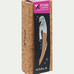 alinea Accessoire Vin*Tire-bouchon à double levier en inox - naturel