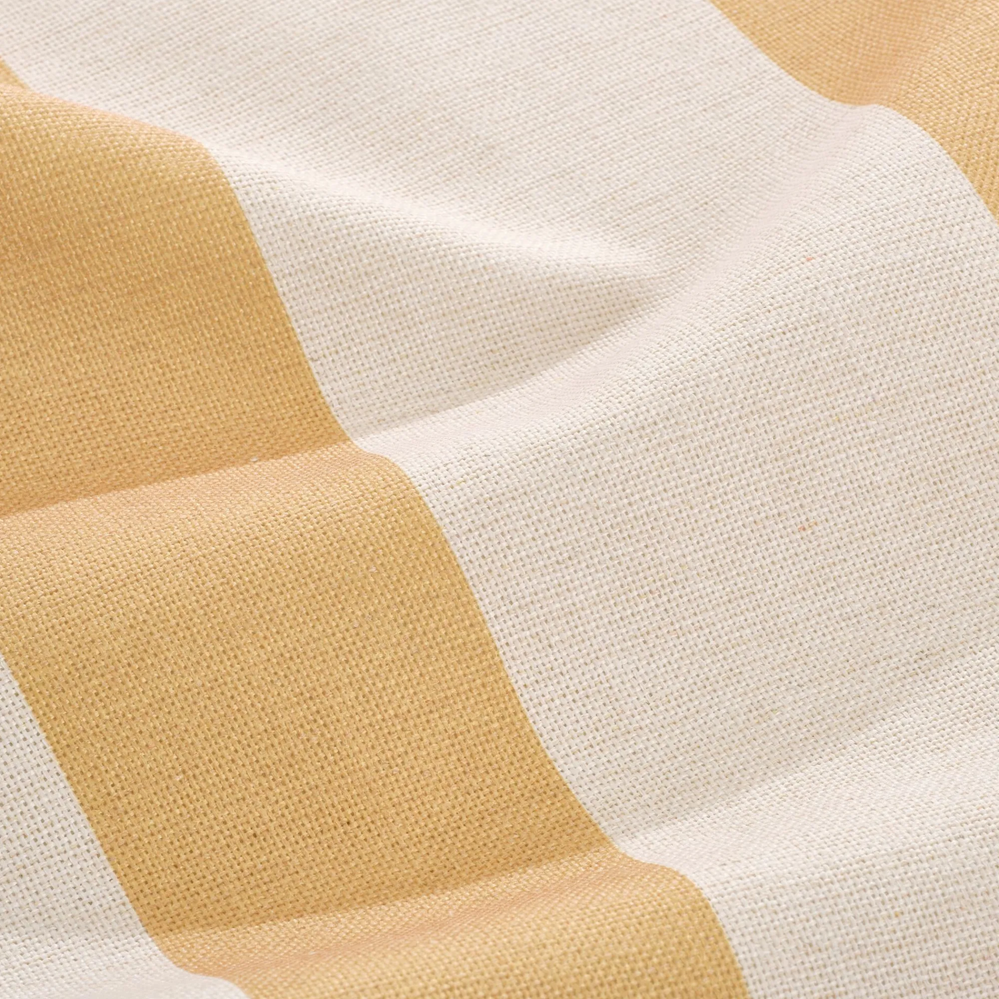 alinea Chilienne*Toile de chilienne rayée en tissu - Jaune