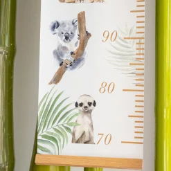 alinea Matelas Enfant|Déco Murale*Toise murale motifs savane - clair Vert