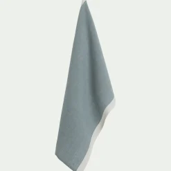 alinea Tablier Et Torchon*Torchon de cuisine en lin et coton - calaluna 50x70cm Bleu