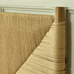 alinea Tête De Lit*Tête de lit en chêne et corde L165cm - Bois clair
